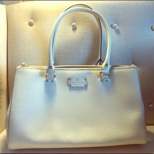 Kate Spade large double-zip satchel